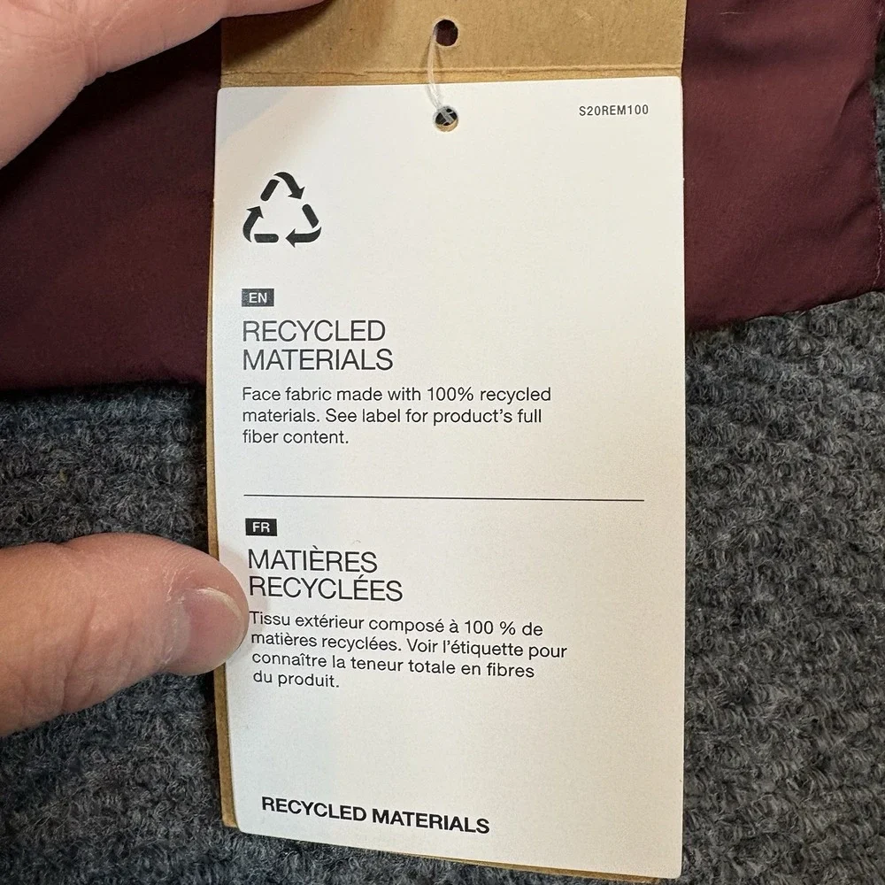 NWT Men's The North Face junction‎ insulated alpine plum Puffer Jacket XXL